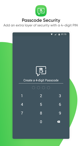 Locker for WhatsB Chat App - Image screenshot of android app