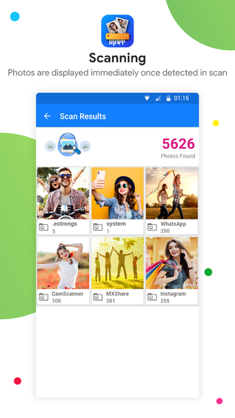 Photos Cleaner-Recover storage - عکس برنامه موبایلی اندروید