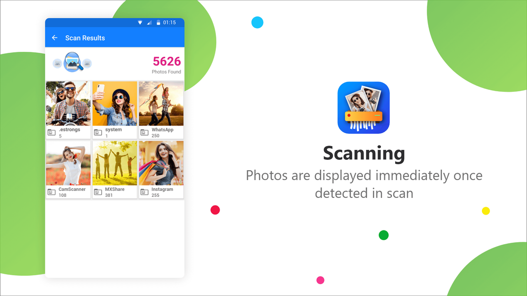 Photos Cleaner-Recover storage - عکس برنامه موبایلی اندروید