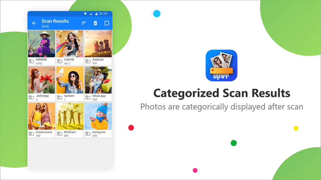 Photos Cleaner-Recover storage - عکس برنامه موبایلی اندروید