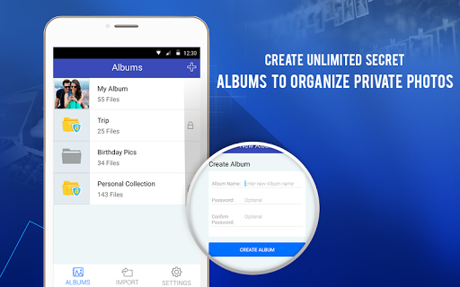 Keep Photos Secret:Hide Photos - عکس برنامه موبایلی اندروید