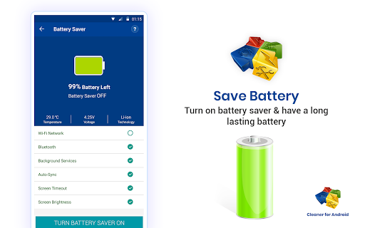 Cleaner For Android :Phone Booster & RAM Optimizer - عکس برنامه موبایلی اندروید