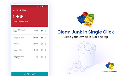 Cleaner For Android :Phone Booster & RAM Optimizer - عکس برنامه موبایلی اندروید