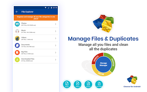 Cleaner For Android :Phone Booster & RAM Optimizer - عکس برنامه موبایلی اندروید