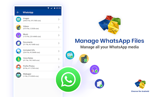 Cleaner For Android :Phone Booster & RAM Optimizer - عکس برنامه موبایلی اندروید