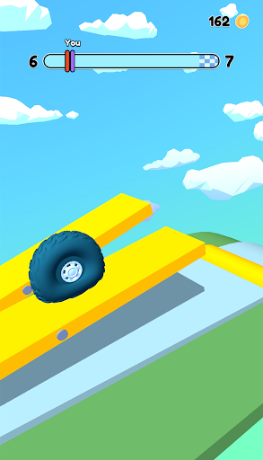 Wheel Race - Gameplay image of android game
