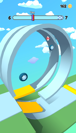 Wheel Race - Gameplay image of android game