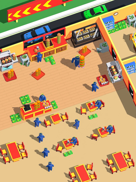 Burger Tycoon: My Burger Games - عکس بازی موبایلی اندروید