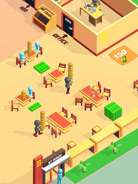 Burger Tycoon: My Burger Games - عکس بازی موبایلی اندروید
