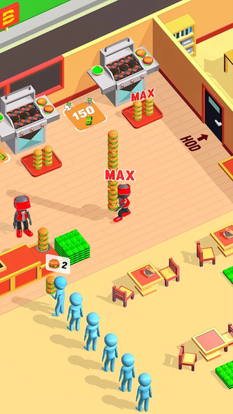 Burger Tycoon: My Burger Games - Gameplay image of android game