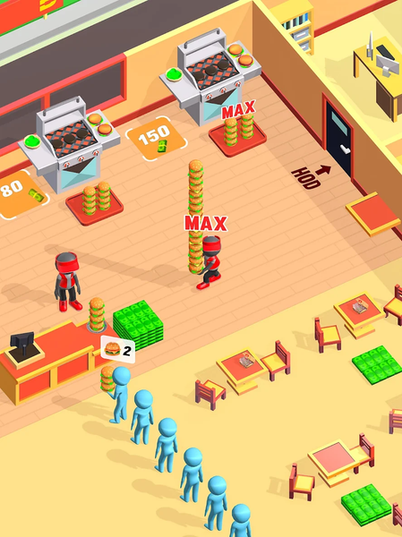Burger Tycoon: My Burger Games - عکس بازی موبایلی اندروید