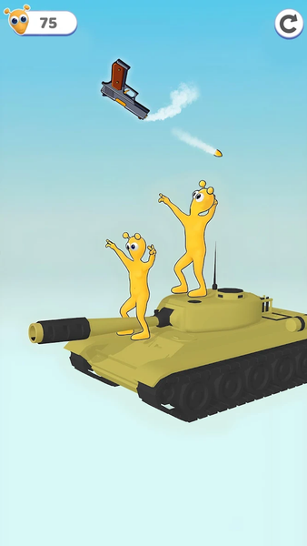 Gun Flip: Ragdoll Shooter Game - عکس بازی موبایلی اندروید