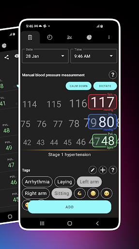 Blood Pressure - Image screenshot of android app