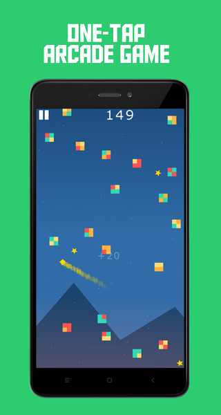 Pixel Rain: Dodge all the pixe - عکس بازی موبایلی اندروید