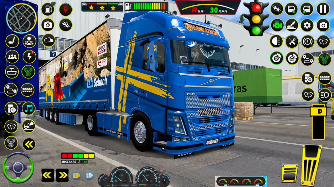 Euro City Truck Driving Games - عکس بازی موبایلی اندروید
