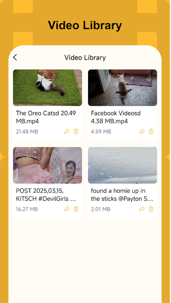 TF Video Downloader - عکس برنامه موبایلی اندروید