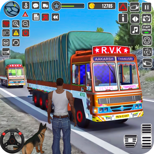 Indian Lorry Truck Driving 3d - Gameplay image of android game