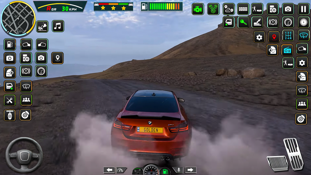US School Car Game: Car Drive - عکس بازی موبایلی اندروید