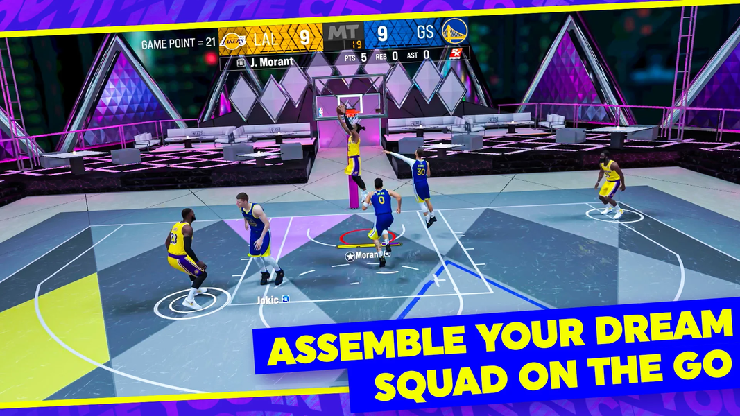 NBA 2K24 MyTEAM - Gameplay image of android game