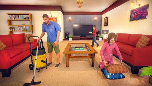 Virtual Family Dad Life- Happy Family Simulator 3D - Gameplay image of android game
