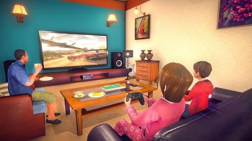Virtual Family Dad Life- Happy Family Simulator 3D - Gameplay image of android game