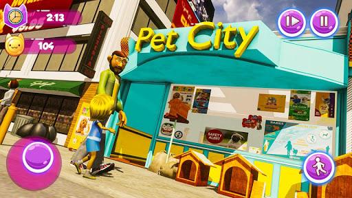 Little Kitten My Cat Simulator 2019 - Gameplay image of android game