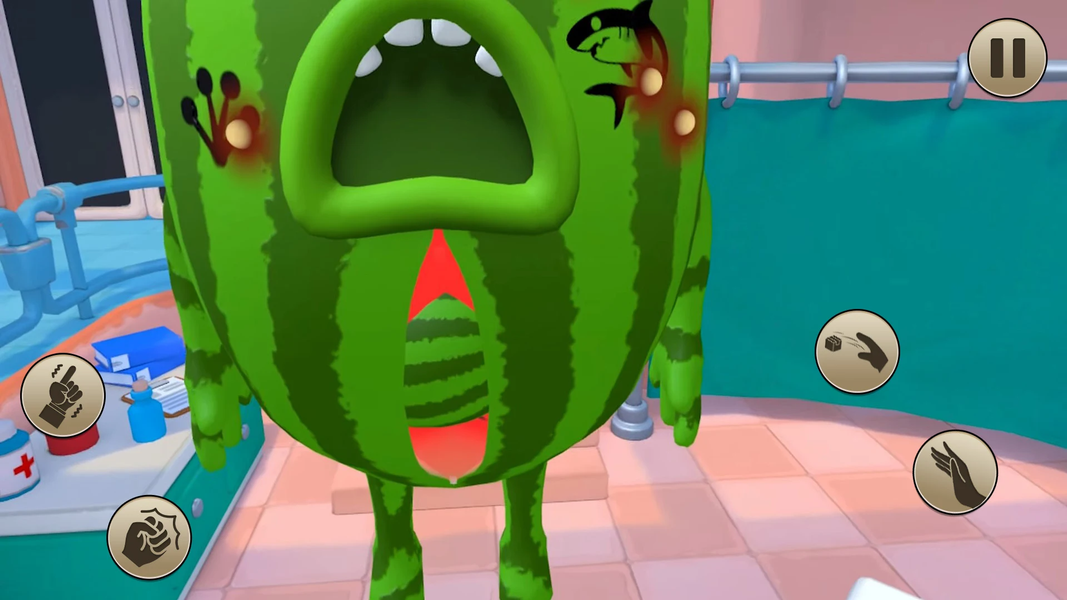 Fruit & Veg ASMR Doctor Clinic - Gameplay image of android game