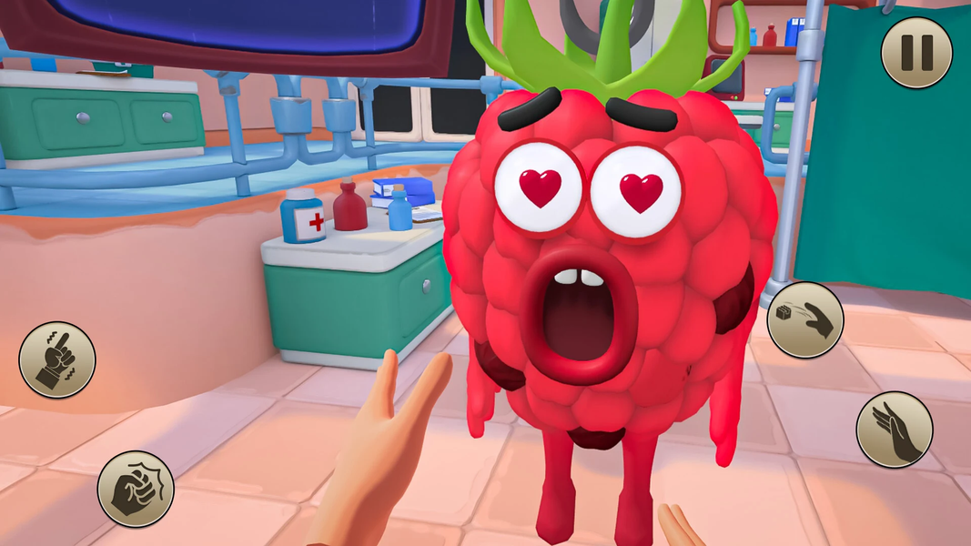 Fruit & Veg ASMR Doctor Clinic - Gameplay image of android game