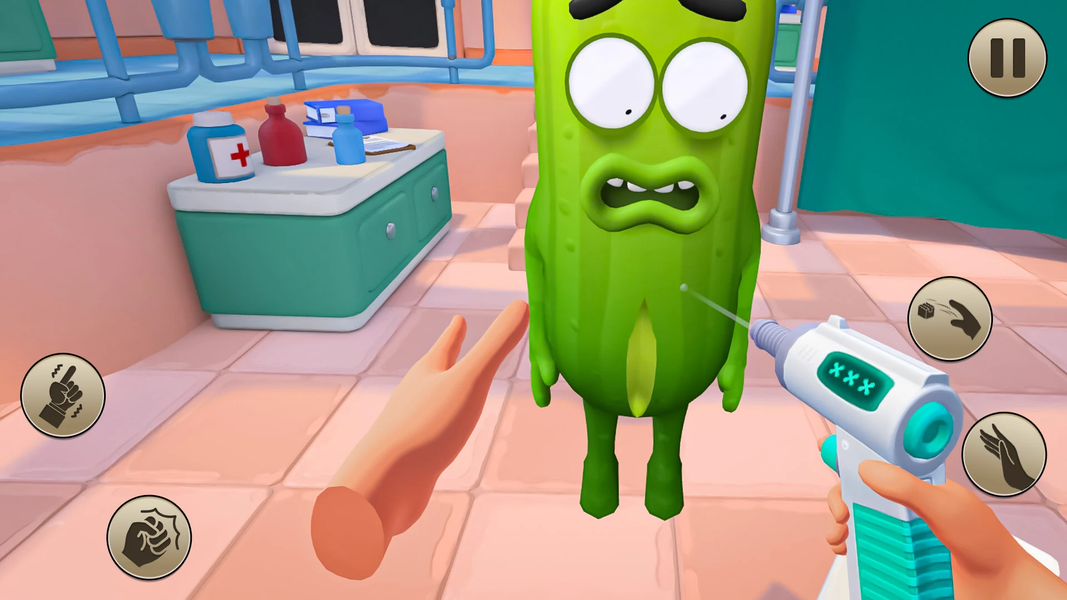 Fruit & Veg ASMR Doctor Clinic - Gameplay image of android game