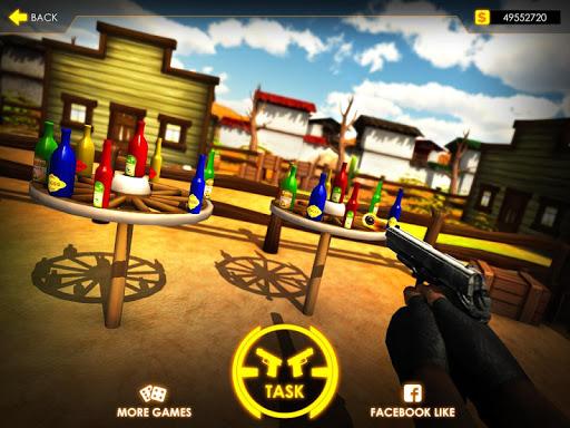 Gun Bottle Shooting Expert 3D - Gameplay image of android game