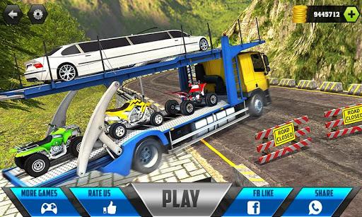 Car Transporter Cargo Truck - Gameplay image of android game