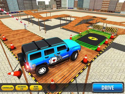 City Climb Prado Stunt Parking - Gameplay image of android game