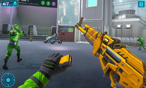 FPS Robot Shooter: Gun Games - Gameplay image of android game