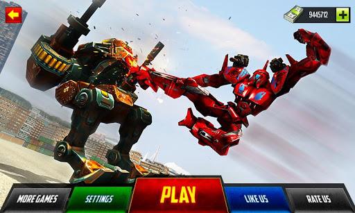 Robot Car War Transform Fight - Gameplay image of android game