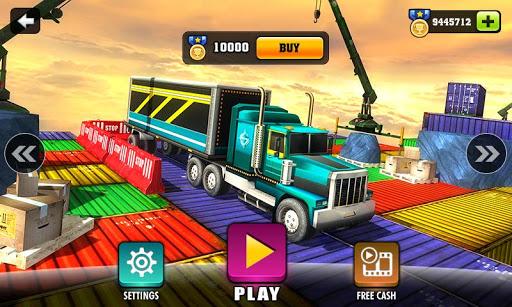 Impossible Truck Tracks Drive - عکس بازی موبایلی اندروید