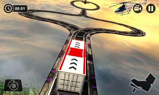 Impossible Truck Tracks Drive - Gameplay image of android game