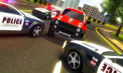Police Chase Prado Escape Plan - Gameplay image of android game