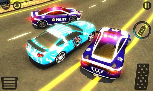Police Car vs Gangster Escape - Gameplay image of android game