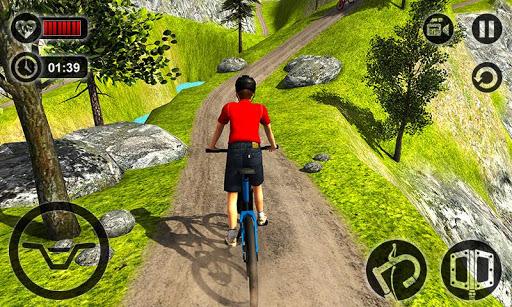 Uphill Offroad Bicycle Rider 2 - Gameplay image of android game