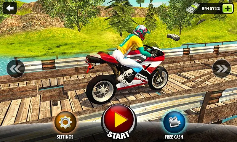 Uphill Offroad Motorbike Rider - Gameplay image of android game