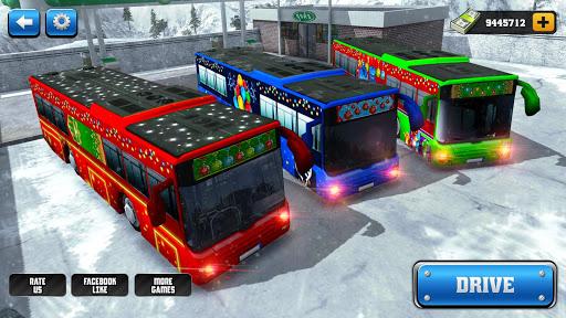 Off-Road Hill Bus Driving 2017 - Gameplay image of android game