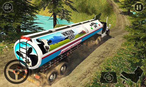 OffRoad Milk Tanker Delivery - Gameplay image of android game