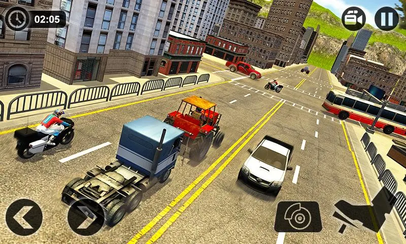 Offroad Tractor Pulling Driver - Image screenshot of android app