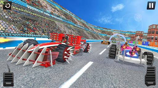 Formula Car Crash Racing - Gameplay image of android game