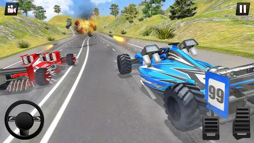 Formula Car Crash Racing - Gameplay image of android game