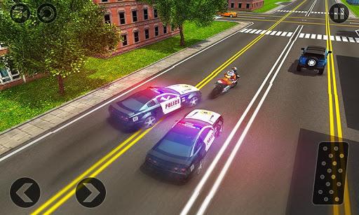 Motorbike Escape Police Chase: Moto VS Cops Car - Gameplay image of android game