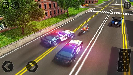 Motorbike Escape Police Chase: Moto VS Cops Car - Gameplay image of android game