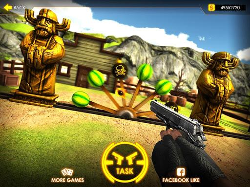 Watermelon shooting game 3D - Gameplay image of android game