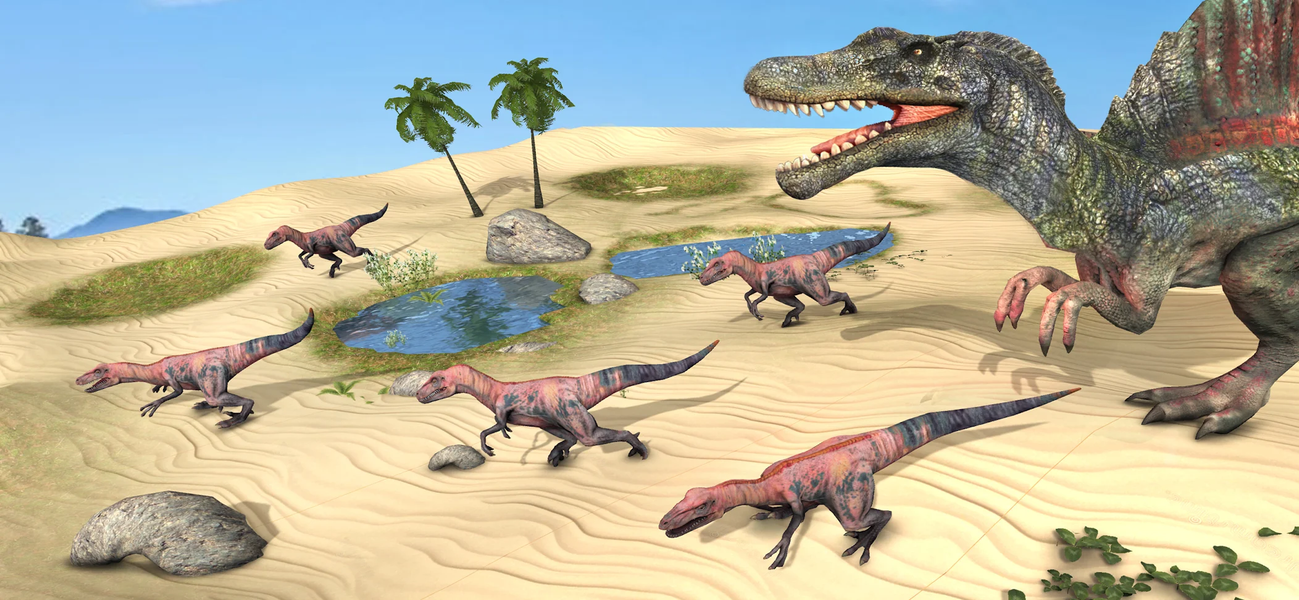 Wild Dino Hunting Game 3D - Gameplay image of android game