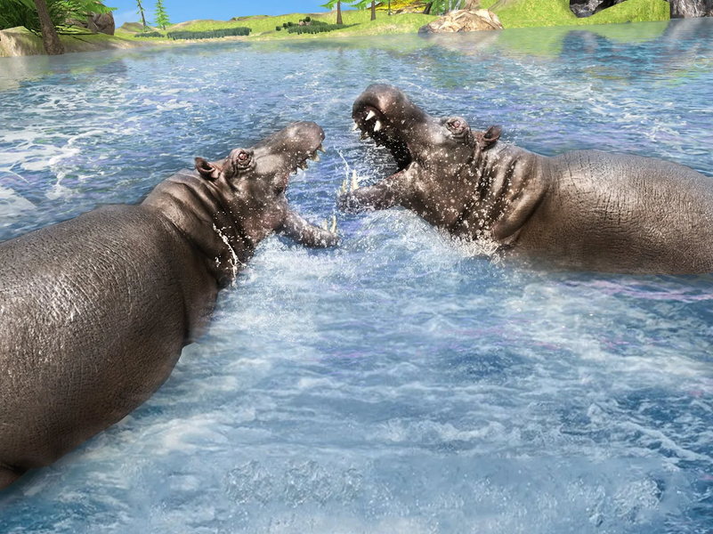 Wild Dino Hunting Game 3D - Gameplay image of android game